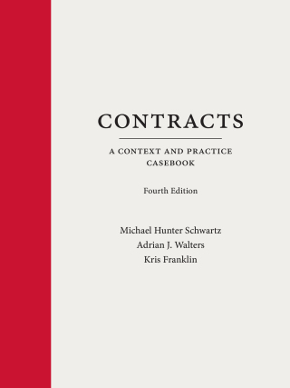 Imagen de portada: Contracts: A Context and Practice Casebook 4th edition 9781531029234