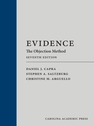 Cover image: Evidence: The Objection Method 7th edition 9781531030698