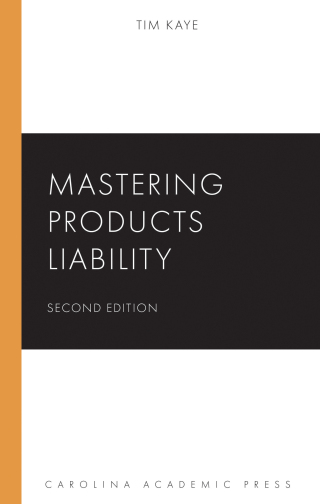 Cover image: Mastering Products Liability 2nd edition 9781531032050
