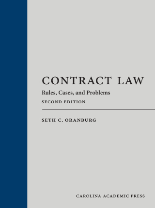 Cover image: Contract Law: Rules, Cases, and Problems 2nd edition 9781531033804