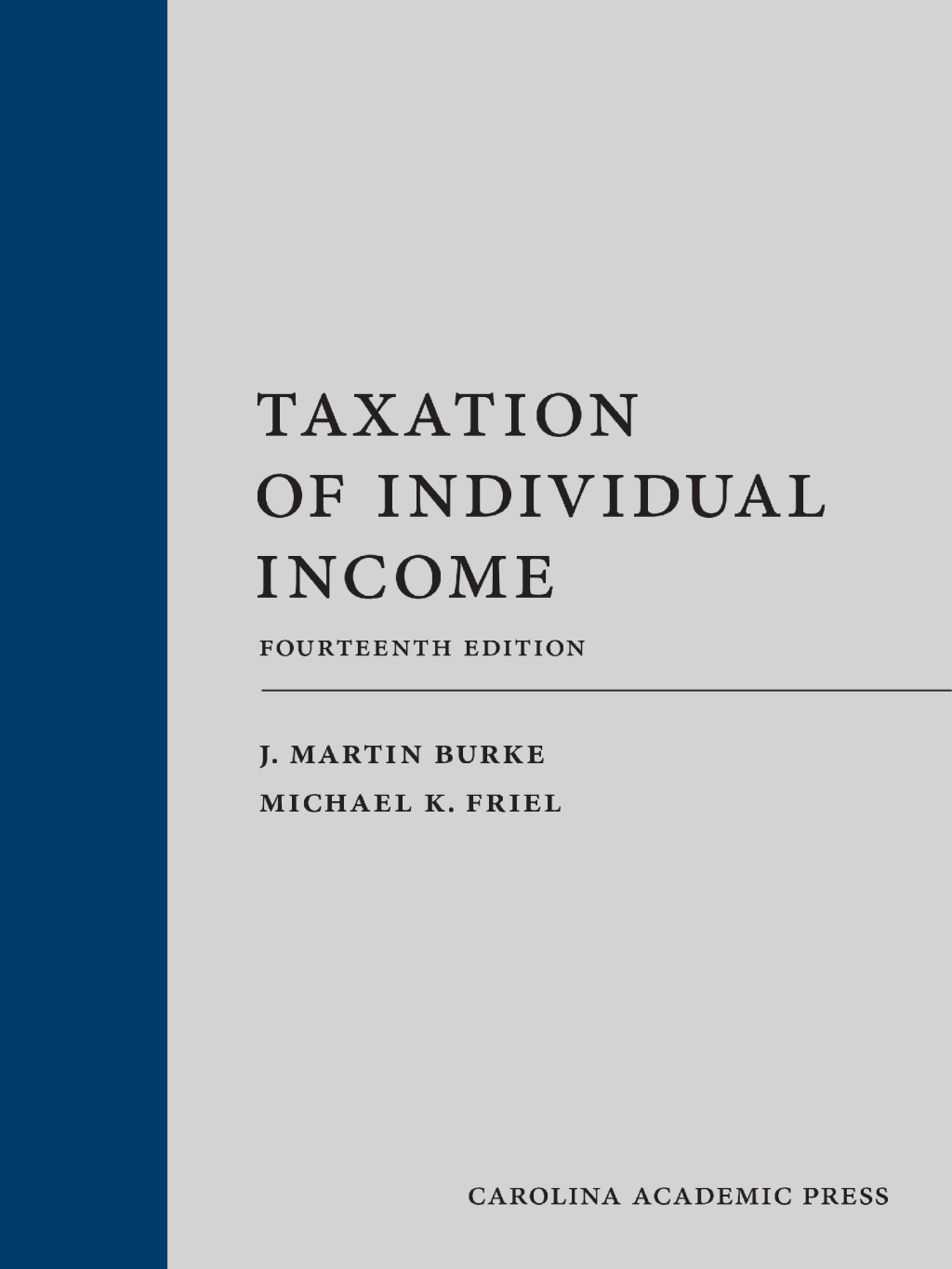 ISBN 9781531035242 product image for Taxation of Individual Income - 14th Edition (eBook) | upcitemdb.com