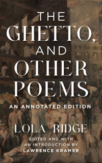 Cover image: The Ghetto, and Other Poems 1st edition 9781531500917