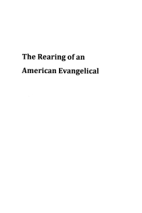 Cover image: The Rearing of an American Evangelical 9781532612503