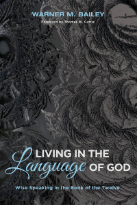 Omslagafbeelding: Living in the Language of God 9781532614125