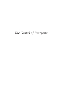 Cover image: The Gospel of Everyone 9781532614408