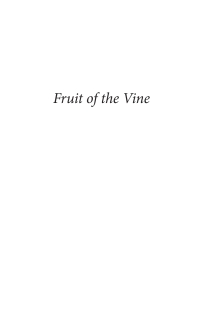 Titelbild: Fruit of the Vine 9781532617522