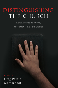 Imagen de portada: Distinguishing the Church 9781532654831