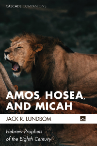 Cover image: Amos, Hosea, and Micah 9781532656354