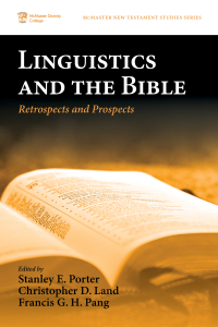 Cover image: Linguistics and the Bible 9781532659102