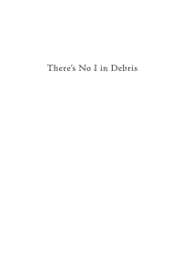 صورة الغلاف: There’s No I in Debris 9781532660627