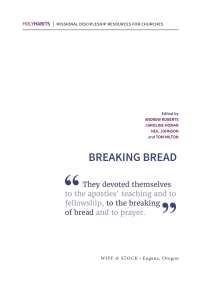Imagen de portada: Holy Habits: Breaking Bread 9781532667671