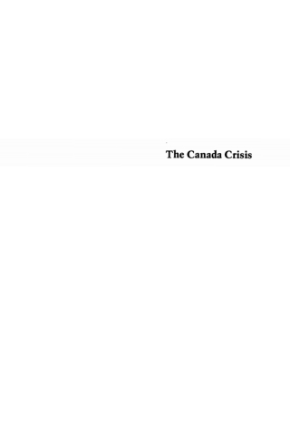 Titelbild: The Canada Crisis 9781532674525