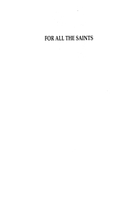 صورة الغلاف: For All the Saints 9781532674952