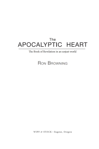 Cover image: The Apocalyptic Heart 9781498230971