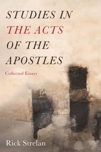 Cover image: Studies in the Acts of the Apostles 9781532676277
