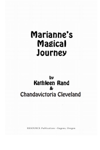 Cover image: Marianne’s Magical Journey 9781532676918