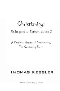 Cover image: Christianity: Endangered or Extinct, Volume 2 9781532677137