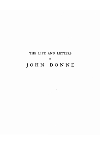 Cover image: The Life and Letters of John Donne, Vol I 9781532678103