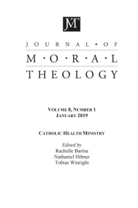 Cover image: Journal of Moral Theology, Volume 8, Number 1 9781532679223