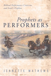 Cover image: Prophets as Performers 9781532685521