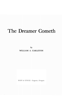 Imagen de portada: The Dreamer Cometh 9781532688515