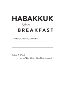 Cover image: Habakkuk before Breakfast 9781532692932