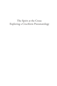 表紙画像: The Spirit at the Cross: Exploring a Cruciform Pneumatology 9781532695698