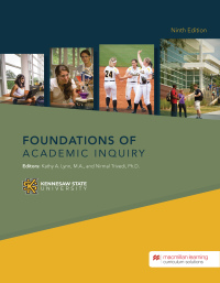 Cover image: Foundations of Academic Inquiry 9th edition 9781533910424
