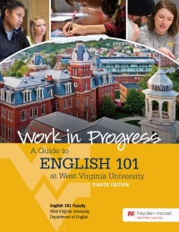 Cover image: Work in Progress: A Guide to English 101 at West Virginia University 8th edition 9781533910899