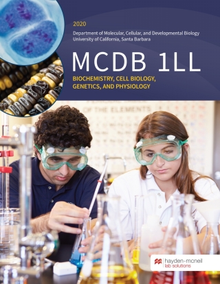 Cover image: MCDB 1LL: Biochemistry, Cell Biology, Genetics, and Physiology 9781533924438