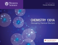Cover image: Chemistry 1301A Discovering Chemical Structure Course Workbook - The University of Western Ontario 9781533925510