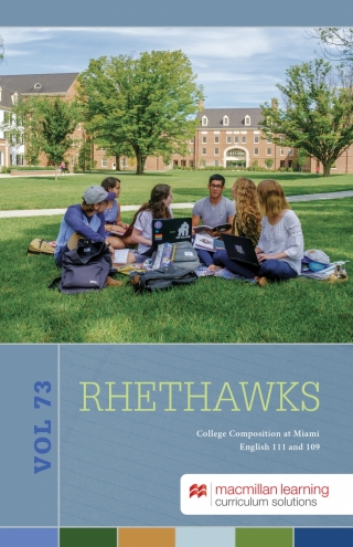 Cover image: Rhethawks: College Composition at Miami - English 111 and 109 73rd edition 9781533926432