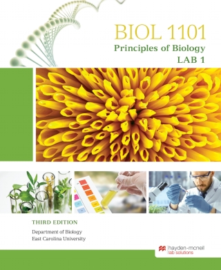 Cover image: BIOL 1101: Principles of Biology Lab I - East Carolina University 3rd edition 9781533927828