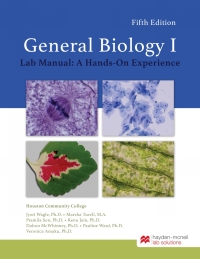 Cover image: General Biology I Laboratory Manual 5th edition 9781533929884