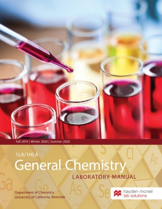 Cover image: General Chemistry 1LA/1HLA: Laboratory Manual - University of California, Riverside 9781533912794