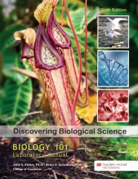 Cover image: Discovering Biological Science: Laboratory Manual for Biology 101 6th edition 9781533929631