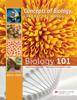 Cover image: Biology 101: Concepts of Biology Laboratory Manual - Washtenaw Community College 9781533905963