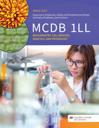 Cover image: MCDB 1LL: Biochemistry, Cell Biology, Genetics, and Physiology 9781533933232
