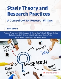 Cover image: ENG 1410: Stasis Theory and Research Practices: A Coursebook for Research Writing - UCCS 9781533919120