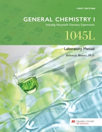 Cover image: GENERAL CHEMISTRY I Including Household Chemistry Experiments CHEM 1045L First Edition BROWARD COLLEGE 1st edition 9781533949561