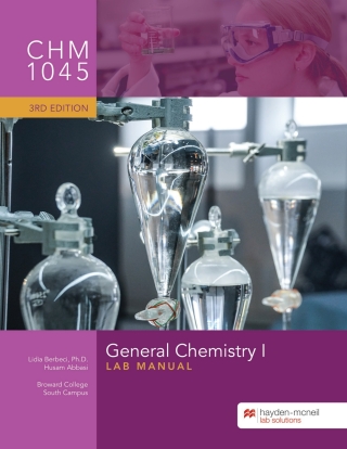Cover image: CHM 1045: General Chemistry I Lab Manual - Broward College, South Campus 3rd edition 9781533949813