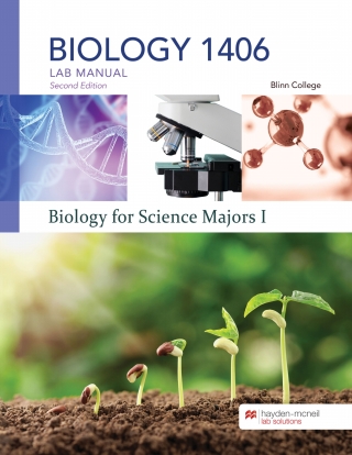 Cover image: Biology for Science Majors I–Biology 1406 Lab Manual - Blinn College 2nd edition 9781533952011