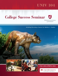 Cover image: College Success Seminar UNIV 104 - Washington State University - Pullman 9781533956767