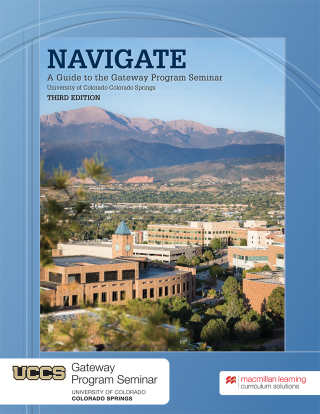 Cover image: Navigate: A Guide to the Gateway Program Seminar Opt-Out - University of Colorado Colorado Springs 3rd edition 9781533957061