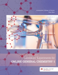 Cover image: CHE 111 - Lab Experiments for General Chemistry 1 Online - Community College of Denver 2nd edition 9781533957085