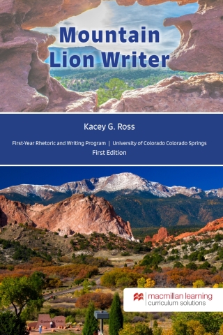 Cover image: Mountain Lion Writer - University of Colorado Colorado Springs 1st edition 9781533965721