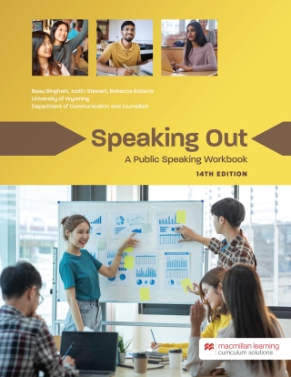 Cover image: COJO 2010 - SPEAKING OUT: A Public Speaking Workbook - University of Wyoming 14th edition 9781533966759