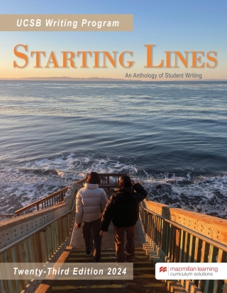 Cover image: Starting Lines - UCSB Writing Program 23rd edition 9781533969569