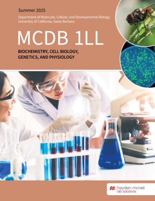 Cover image: MCDB 1LL - University of California, Santa Barbara 9781533973009