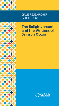 Cover image: Gale Researcher Guide for: The Enlightenment and the Writings of Samson Occom 1st edition 9781535848695